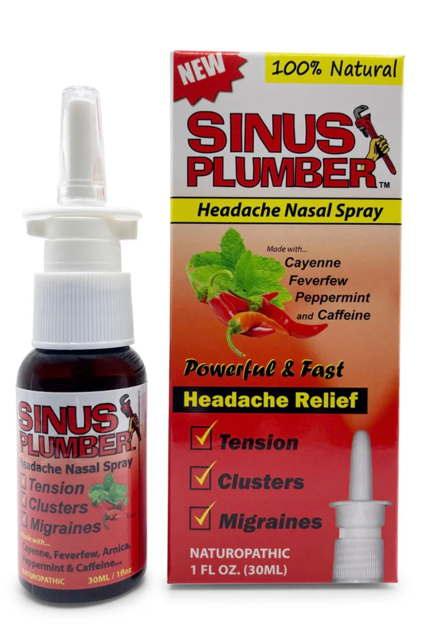 Sinus Plumber Headache Nasal Spray, 1 Fl Oz