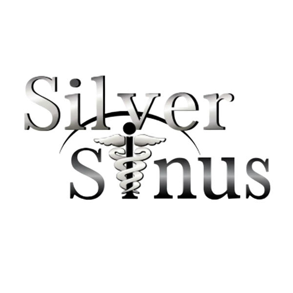 Silver Sinus Logo - Integrated Caduceus